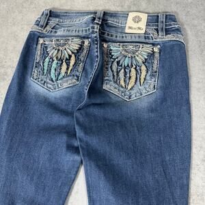 Miss Me Jeans Mid Rise Boot Medium Wash - Size: 29